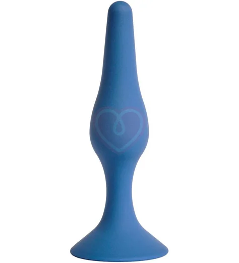 Маленькая анальная пробка Gravity Le Frivole кобальтового цвета фото 1