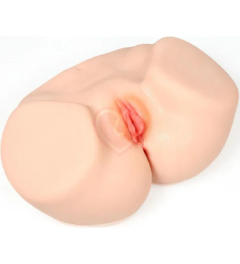 Мастурбатор-полуторс с вагиной и анусом Onahole Real Vagina с двойным слоем фото 1