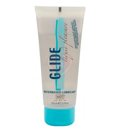 Лубрикант на водной основе Hot Glide Liquid Pleasure 100 мл фото 1