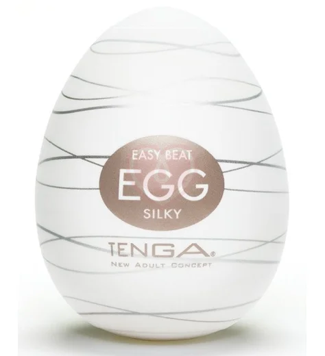 Мастурбатор яйцо Tenga Egg Silky фото 1