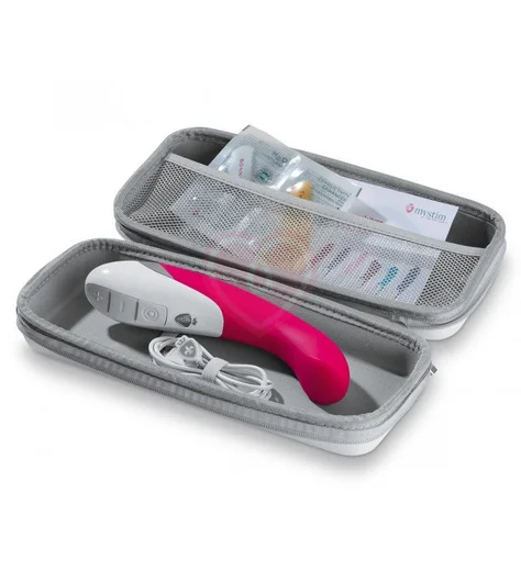 Вибратор для G точки Mystim Al Punto голубой фото 5