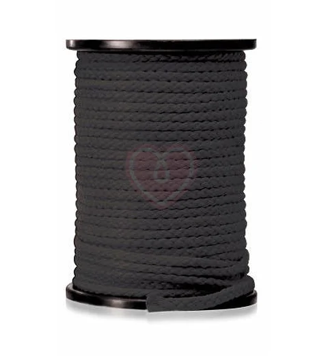 Верёвка для связывания Pipedream 61м чёрная фото 1