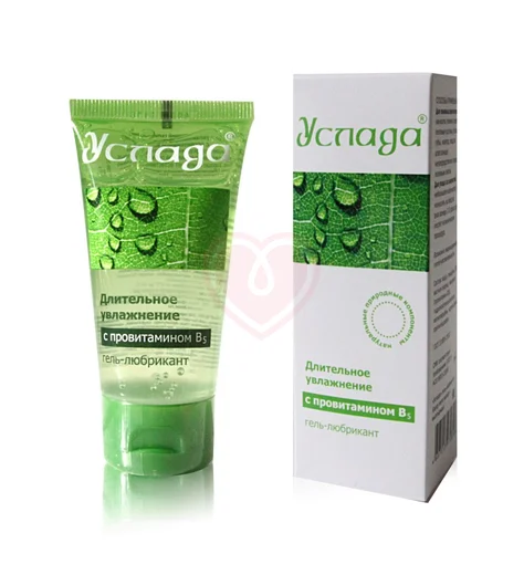 Лубрикант с провитамином В5 на водной основе Услада 60 мл фото 1