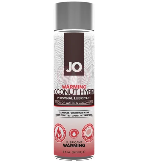 Разогревающий лубрикант с кокосовым маслом System JO Hybrid Lubricant Warming 120 мл фото 1