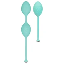 Набор из двух вагинальных шариков Pillow Talk Frisky зелёный