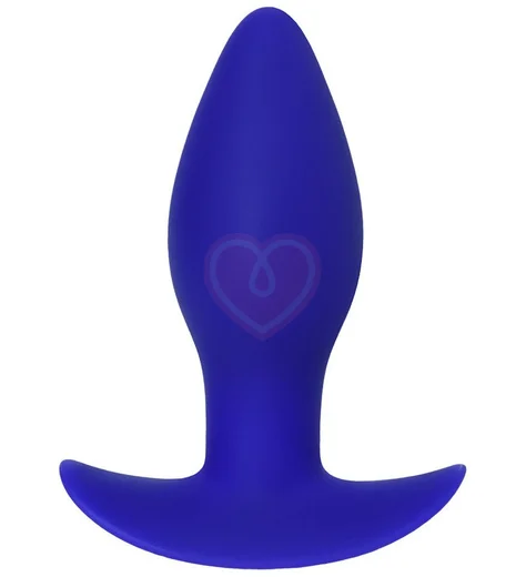Анальная вибропробка ToDo Fancy синяя фото 1