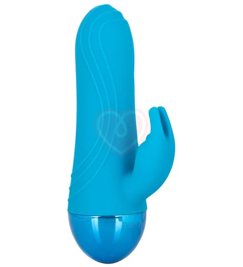 Мини-вибратор с клиторальным стимулятором Tremble Please фото 1