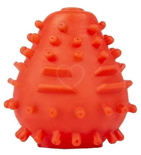 Компактный мастурбатор с рельефом Gvibe Gegg красный фото 1