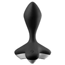 Анальная вибропробка Satisfyer Game Changer с приложением чёрная