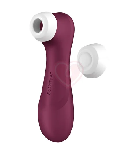 Вакуумный стимулятор с вибрацией Satisfyer Pro 2 Generation 3 бордовый фото 1