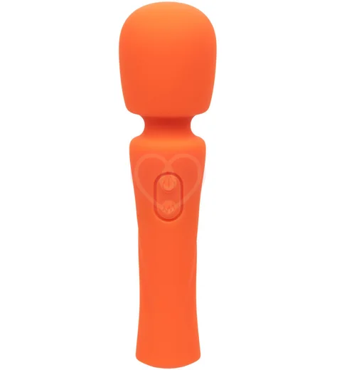 Мини-вибромассажёр Stella Liquid Silicone Mini Massager оранжевый фото 1