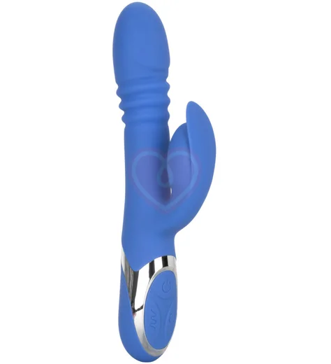 Вибратор-кролик с пульсацией Enchanted Teaser голубой фото 1