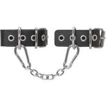 Наручники-браслеты с люверсами Pecado BDSM черные