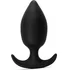 Анальная пробка со смещенным центром тяжести Spice It Up Insatiable чёрная фото 1