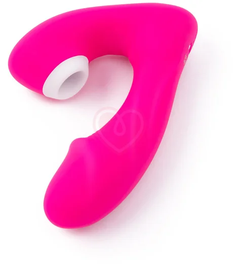 Вакуумно-волновой стимулятор Internal Kisses Together розовый фото 5