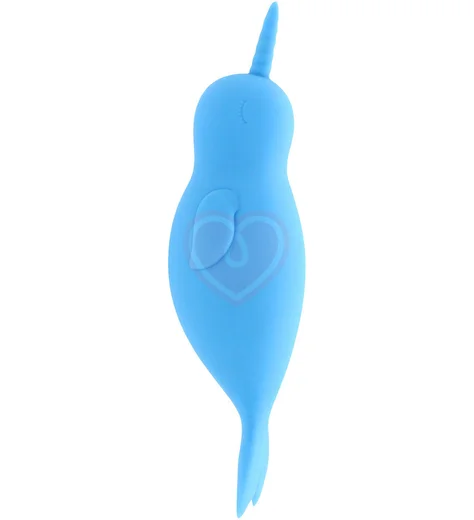 Клиторальный вибратор Unihorn Of The Sea Neigh Mo голубой фото 6