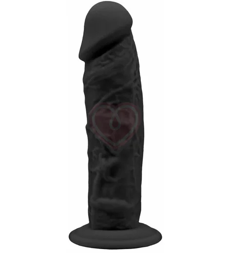 Реалистичный фаллоимитатор Silexd Model 1 15 см чёрный фото 1