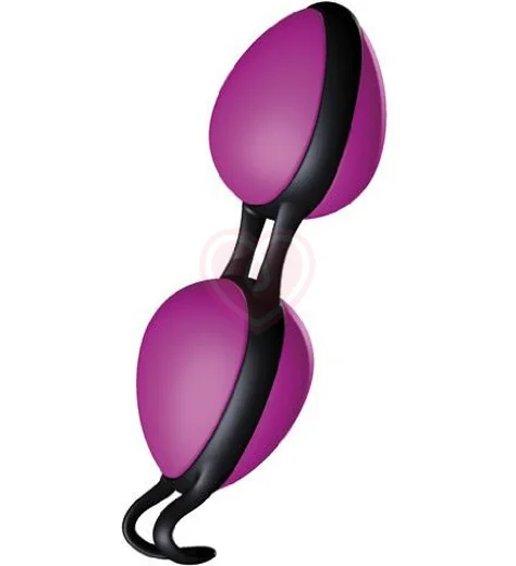 Вагинальные шарики Joyballs Secret розовые фото 1