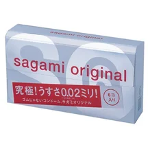 Ультратонкие полиуретановые презервативы Sagami Original 002 6 шт