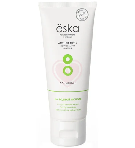 Натуральная съедобная смазка на водной основе Ёska Летняя ночь 75 мл фото 1