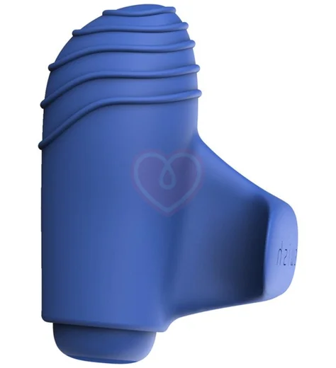 Мини-вибратор Bteased Basic Finger Vibrator синий фото 1