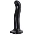 Фаллоимитатор с изгибом и присоской Strap-on-me S чёрный 16,5 см фото 1
