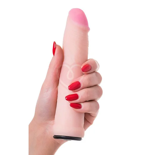 Реалистичная насадка с креплением Vac-U-Lock RealStick Ryder 18 см фото 5