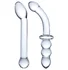 Набор из 2 стеклянных фаллоимитаторов Glas G-Spot Pleasure фото 1