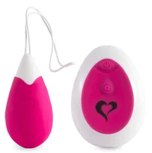 Виброяйцо с пультом управления Anna Vibrating Egg розовое