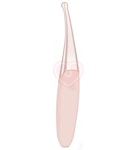 Точечный вибростимулятор Senzi с футляром для хранения нежно-розовый фото 1