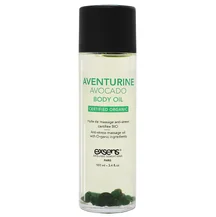 Массажное масло Exsens Aventurine Avocado с авантюрином и авокадо 100 мл