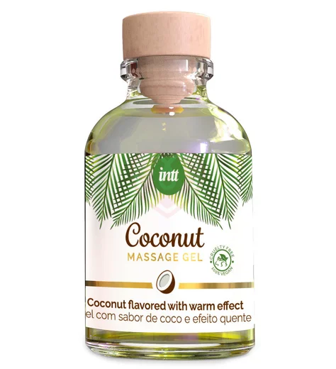 Разогревающий гель Intt Coconut со вкусом кокоса 30 мл фото 1