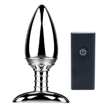 Металлическая вибропробка Nexus Cestos с пультом управления