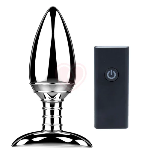 Металлическая вибропробка Nexus Cestos с пультом управления фото 1