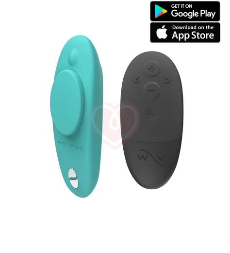Вибратор We-Vibe Moxie+ бирюзовый фото 1