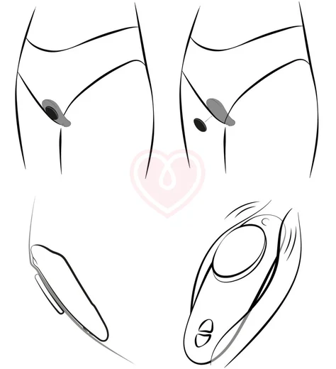 Вибратор We-Vibe Moxie+ чёрный фото 4