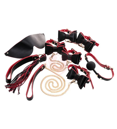 Набор БДСМ-игрушек с бантиками Toyfa Theatre Bow-tie фото 1