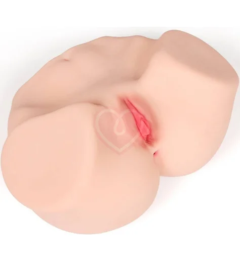 Мастурбатор вагина и анус Kokos Maria Onahole Real Vagina с двойным слоем и вибрацией фото 1