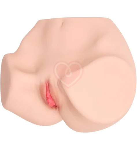 Мастурбатор вагина и анус Kokos Maria Onahole Real Vagina с двойным слоем и вибрацией фото 3