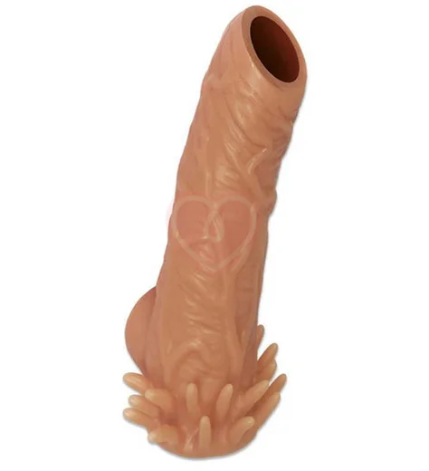 Насадка с открытой головкой и усиками Kokos Nude Sleeve NS005-L фото 1