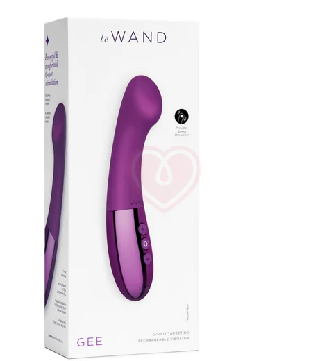 Вибратор для зоны G Le Wand Gee фиолетовый фото 3