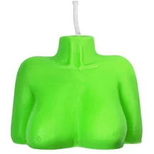 Декоративная свеча Женский силуэт Pecado BDSM зеленая