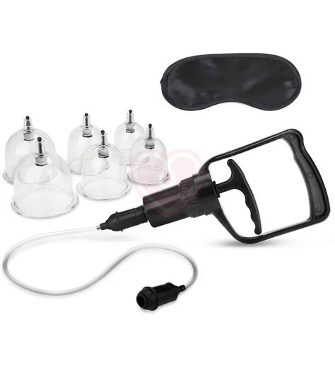 Набор вакуумных банок Erotic Suction Cupping Set фото 1