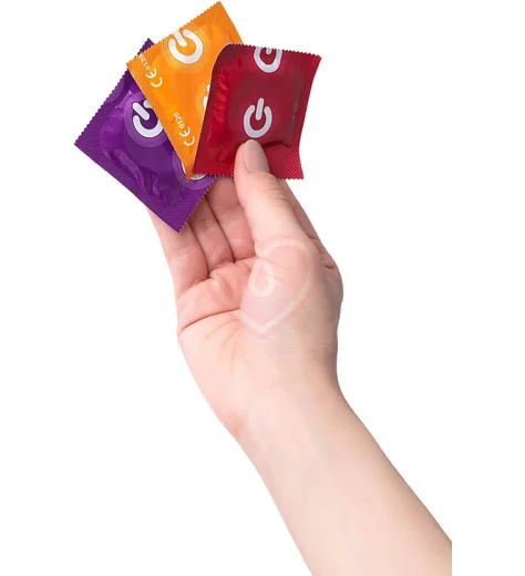 Цветные презервативы On Fruit Color 3 шт фото 7