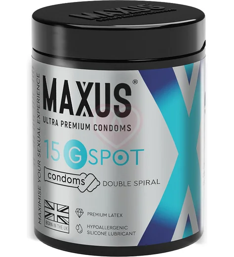 Презервативы со спиралью для стимуляции зоны G Maxus G Spot 15 шт фото 1