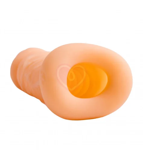 Насадка-удлинитель члена с двухсторонним рельефом Real Extra Sense Rings фото 5