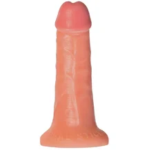 Реалистичный фаллоимитатор на присоске RealStick Caliber 14-3 телесный