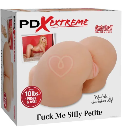 Мастурбатор полуторс с вагиной и анусом Fuck Me Silly Petite фото 3