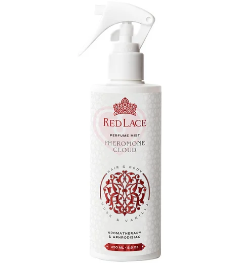 Парфюмированный мист с феромонами Red Lace Pheromone Cloud ваниль и белый мускус 250 мл фото 1