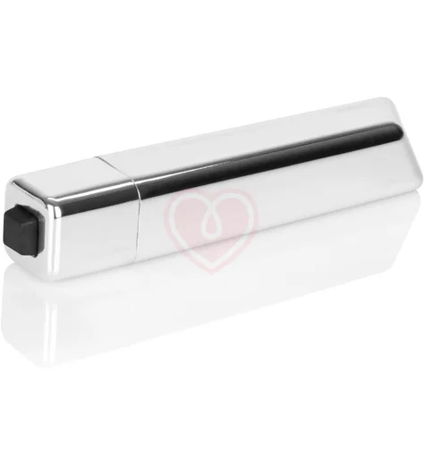 Вибропуля Kroma Mini Bullet Vibrator серебряная фото 3